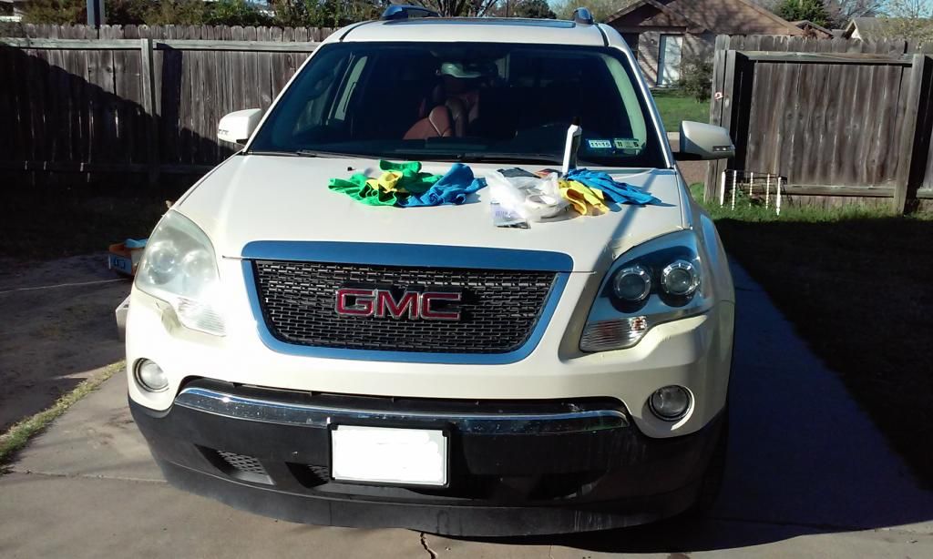 DIY Headlight Lense Restoration GMC Acadia Forum